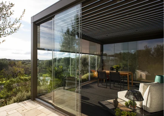 Screens voor veranda of overkapping